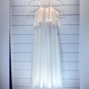 Girls Babes of the Nile cream colored dress